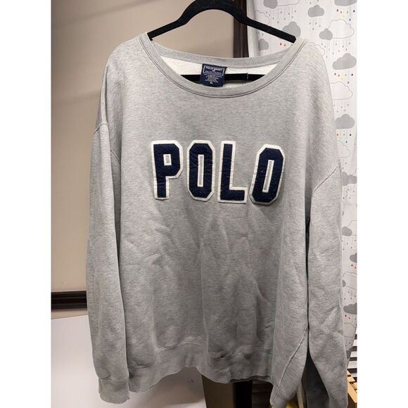 Vintage Polo Sport Crew‎ Neck USA Men's Size XL - Picture 1 of 15